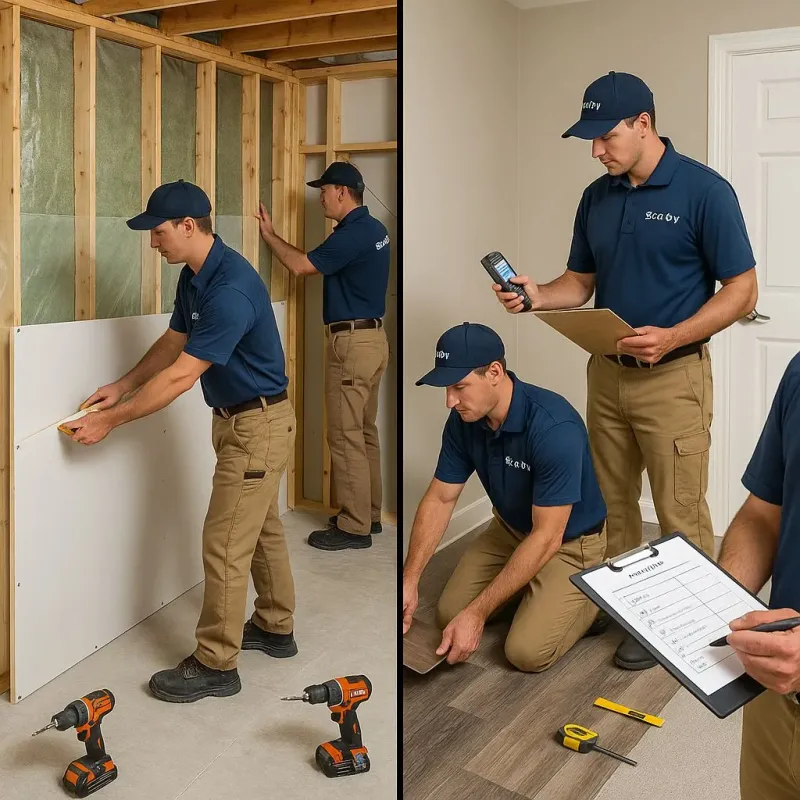 Repairs and Reconstruction process in Rockledge, FL